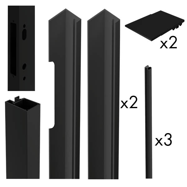 Quickscreen | Gate Mortice Lock Side Frame Kit