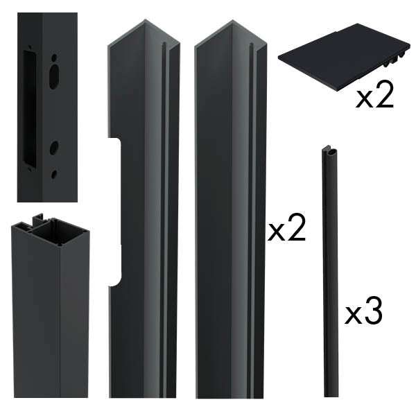 Quickscreen | Gate Mortice Lock Side Frame Kit