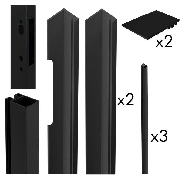 Quickscreen | Gate Mortice Lock Side Frame Kit
