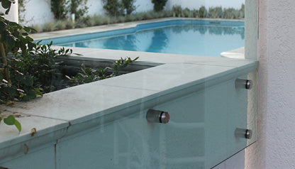 Standoff Glass Pool Fencing
